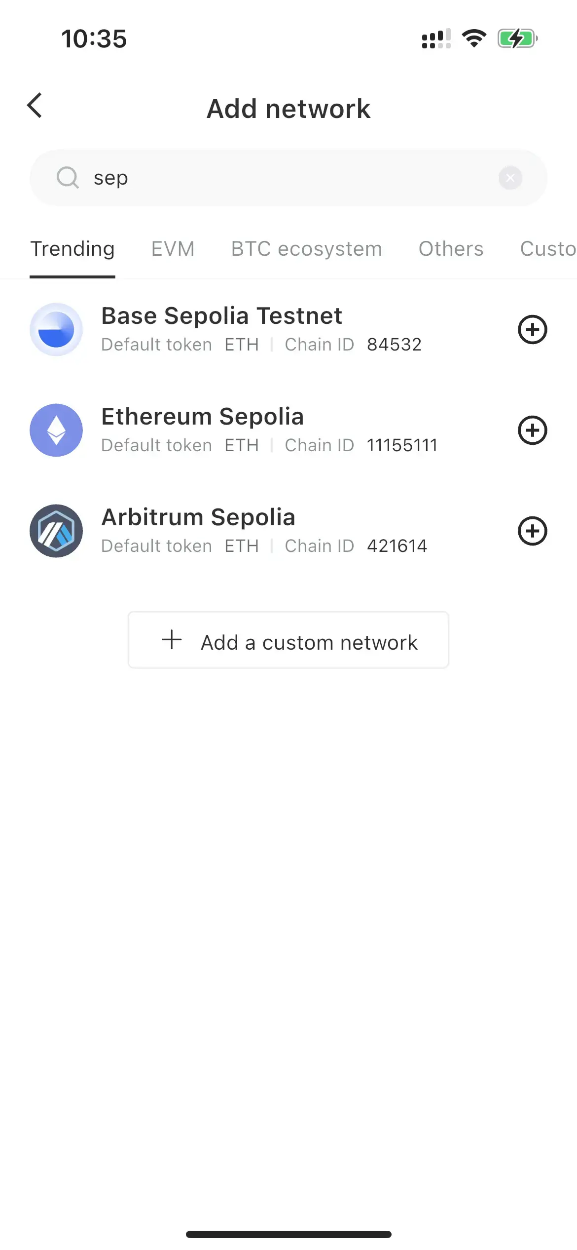 Ethereum Sepolia