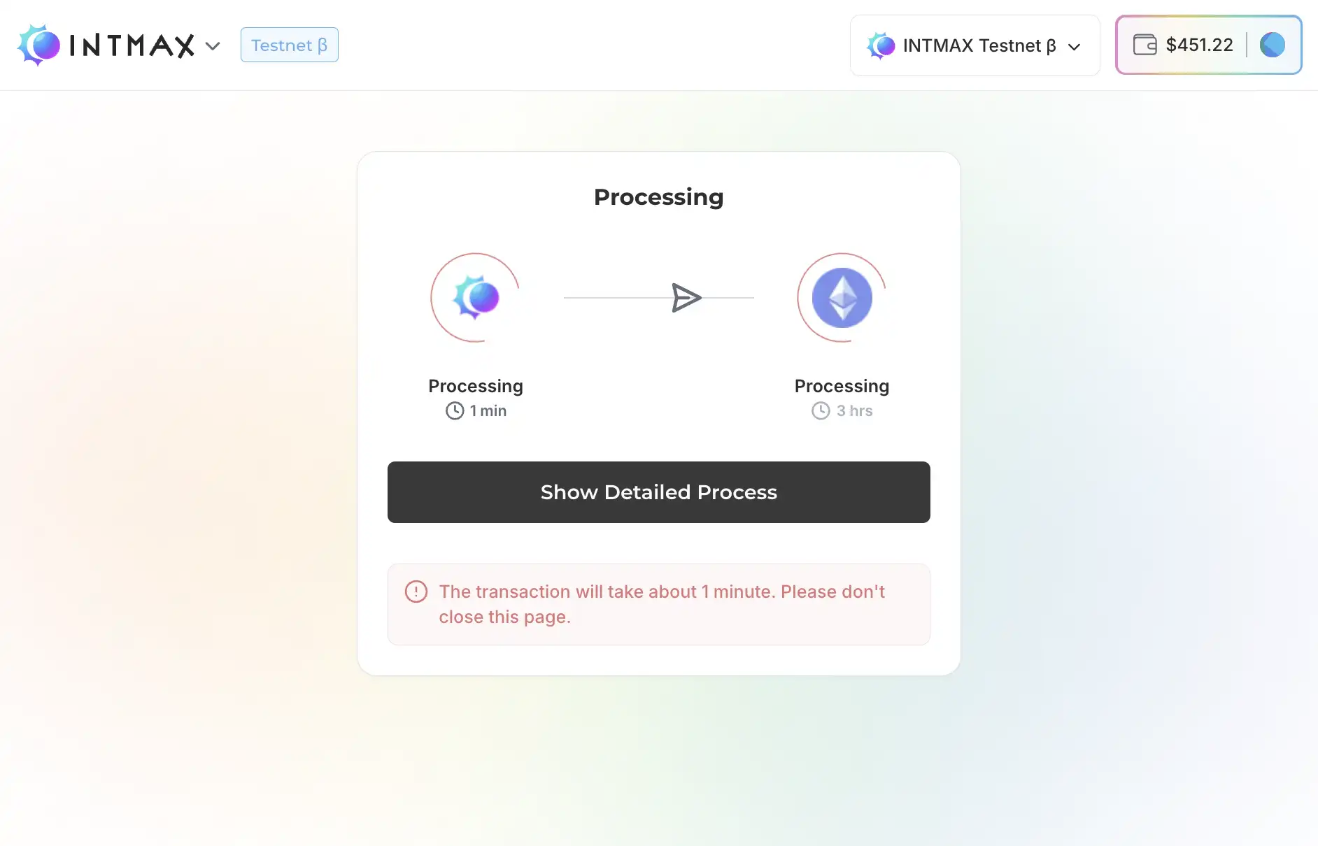 Withdraw Rest Amount
